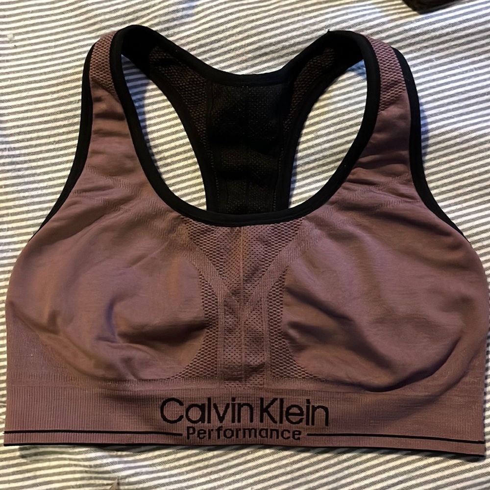 Reversible Calvin clean dri-fit bra